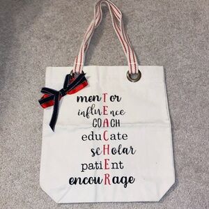 TEACHER canvas bag